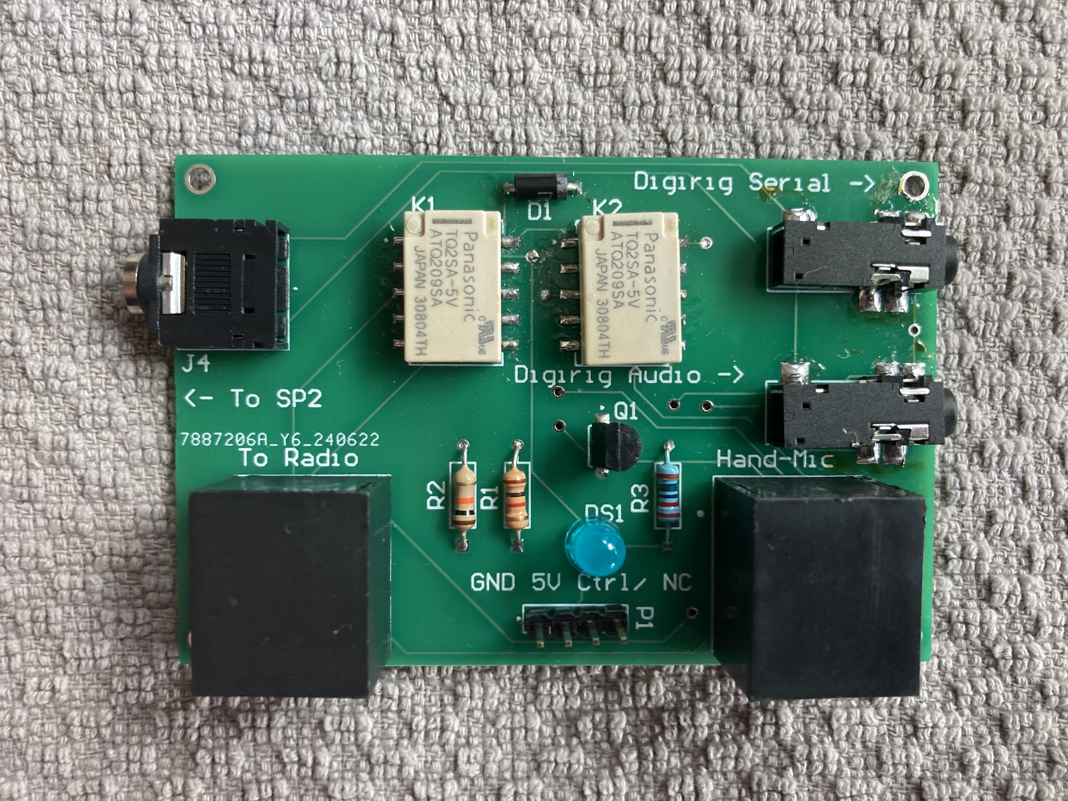 Ham Radio Digital Relay Board